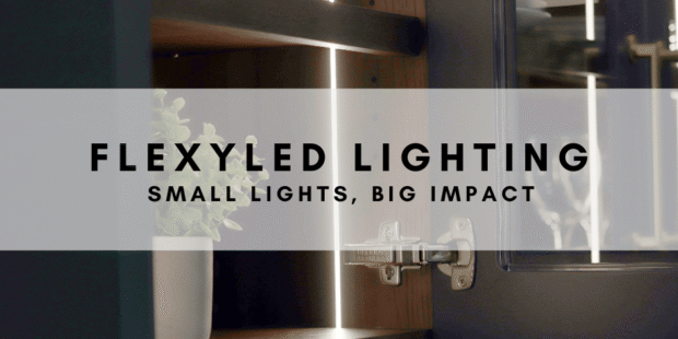 FlexyLED Cabinet Lighting: Small Lights, Big Impact | Superior Cabinets