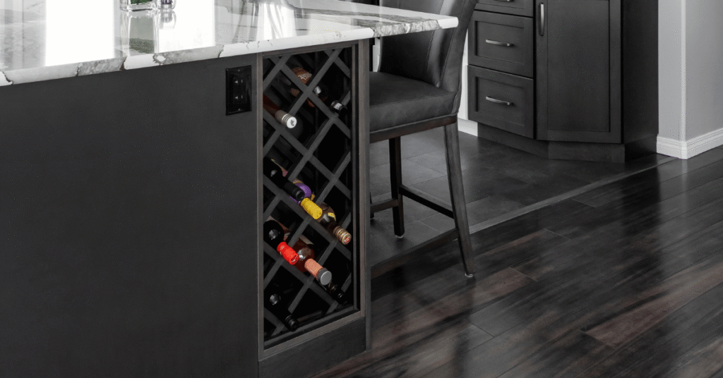 the lattice crisscross wine rack for storing wine bottles